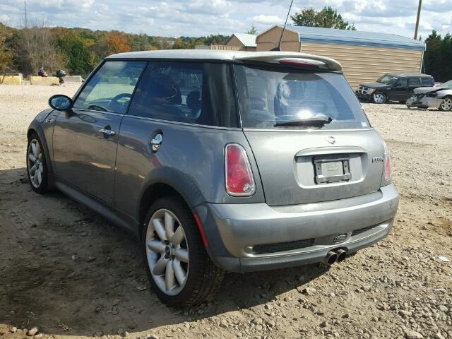 WMWRE33546TL20864 - 2006 MINI COOPER S GRAY photo 3