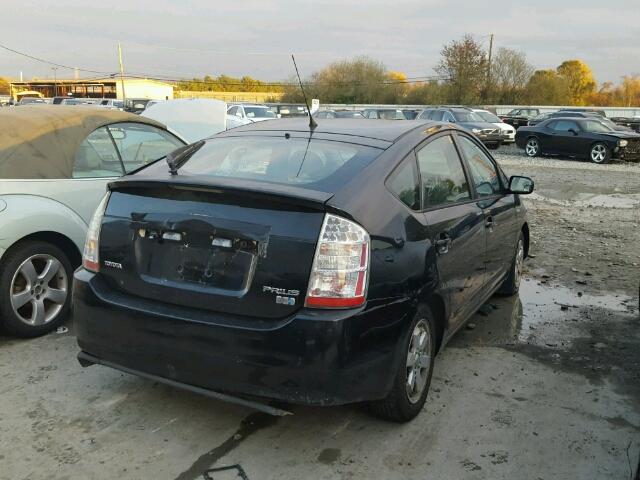 JTDKB20U963164730 - 2006 TOYOTA PRIUS BLACK photo 4