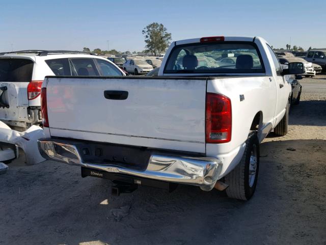 3D7KR26D15G827406 - 2005 DODGE RAM 2500 S Ağ foto 4