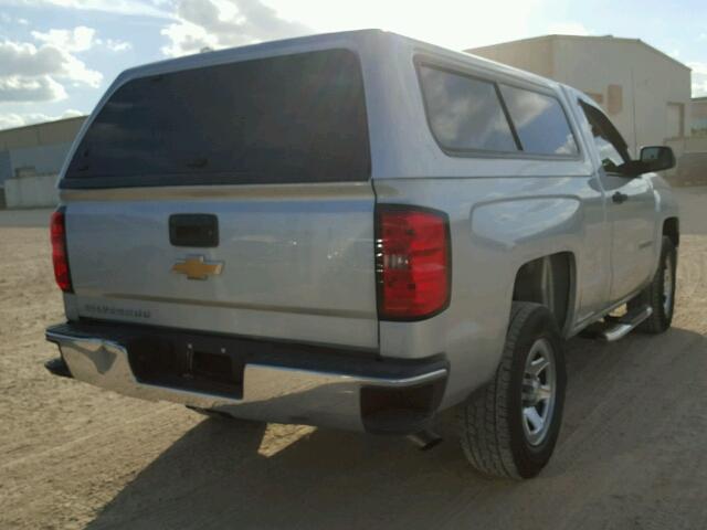 1GCNCPEH9EZ271761 - 2014 CHEVROLET SILVERADO SILVER photo 4