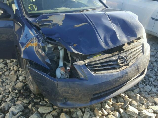 3N1AB6AP0AL605303 - 2010 NISSAN SENTRA BLUE photo 9