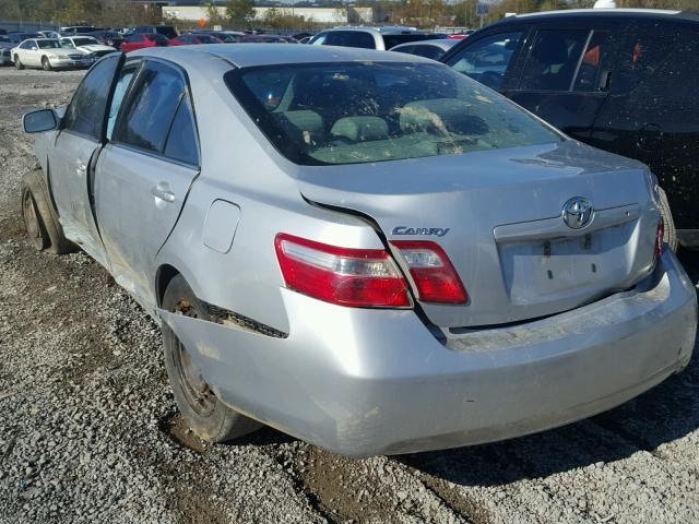 4T1BE46KX7U684693 - 2007 TOYOTA CAMRY NEW SILVER photo 3