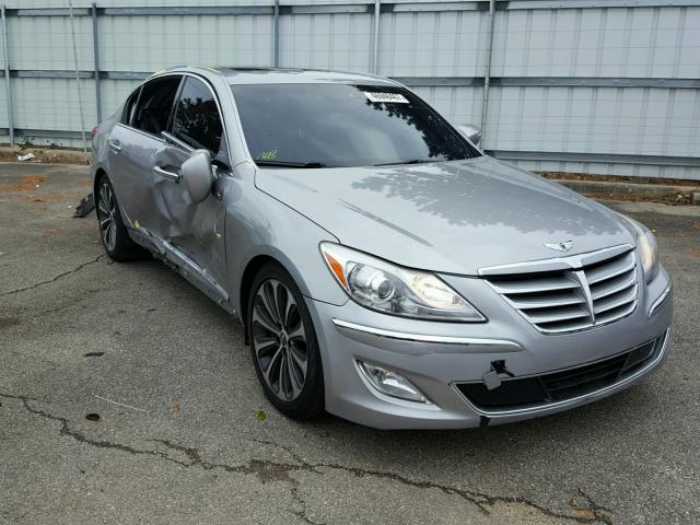 KMHGC4DH5CU163295 - 2012 HYUNDAI GENESIS 5. GRAY photo 1