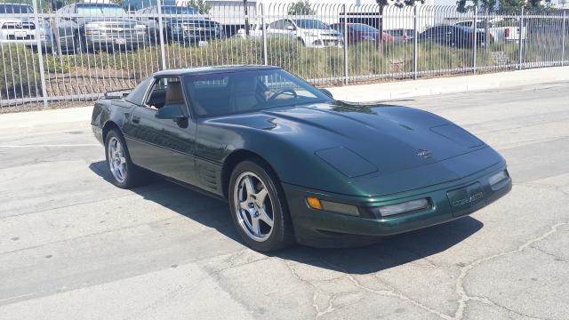 1G1YY33PXN5115410 - 1992 CHEVROLET CORVETTE GREEN photo 3