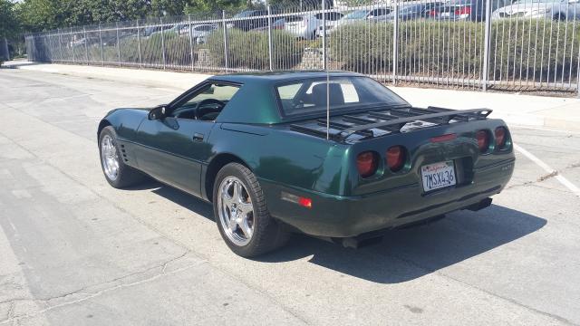 1G1YY33PXN5115410 - 1992 CHEVROLET CORVETTE GREEN photo 6