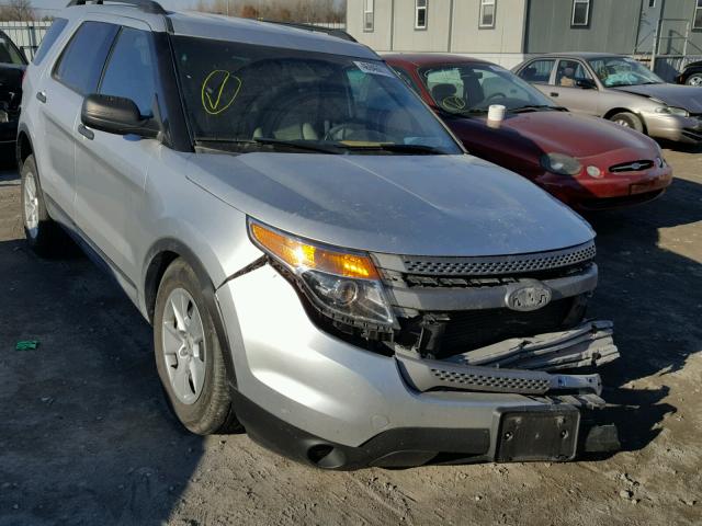 1FMHK7B96CGA01713 - 2012 FORD EXPLORER SILVER photo 1