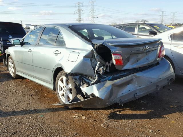 4T1BE46K89U896642 - 2009 TOYOTA CAMRY BASE GREEN photo 3