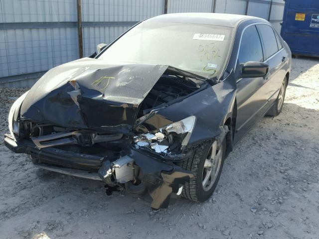 JHMCM56814C002192 - 2004 HONDA ACCORD EX BLACK photo 2