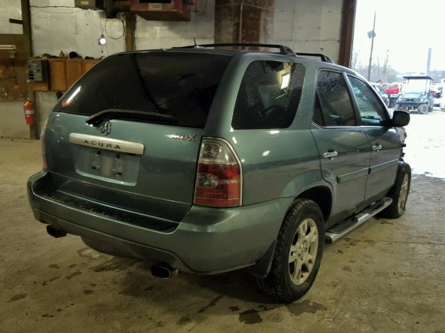 2HNYD18846H544944 - 2006 ACURA MDX TOURIN BLUE photo 4