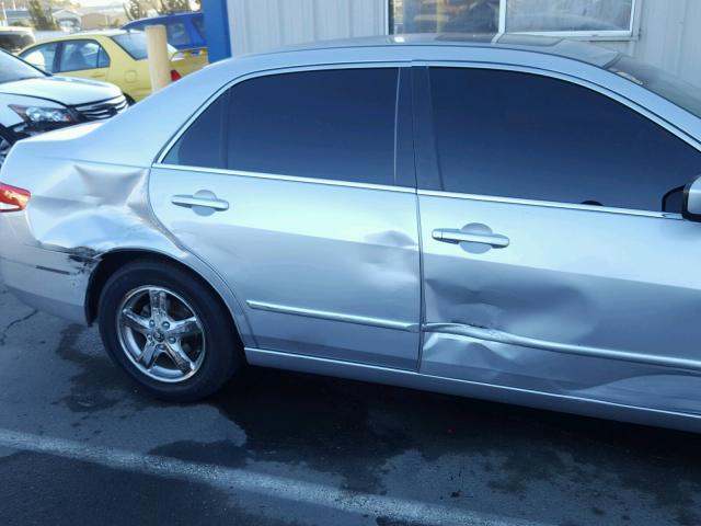 JHMCM56693C025216 - 2003 HONDA ACCORD EX SILVER photo 9