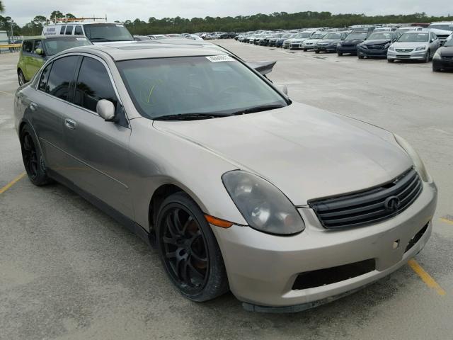 JNKCV51E13M024115 - 2003 INFINITI G35 GRAY photo 1