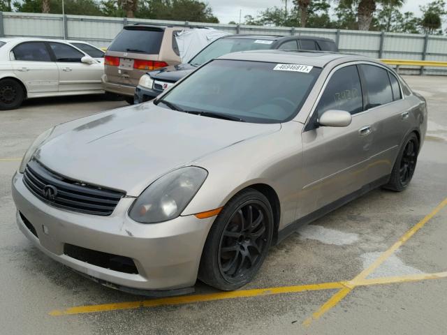 JNKCV51E13M024115 - 2003 INFINITI G35 GRAY photo 2