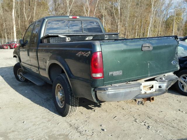 1FTNX21L73ED46348 - 2003 FORD F250 SUPER GREEN photo 3