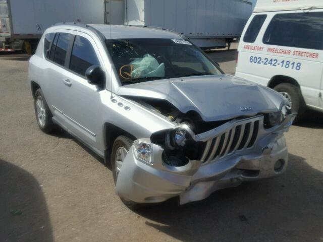 1J4NT4FB9AD601795 - 2010 JEEP COMPASS SP SILVER photo 1