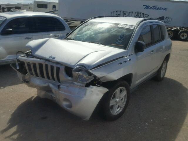 1J4NT4FB9AD601795 - 2010 JEEP COMPASS SP SILVER photo 2