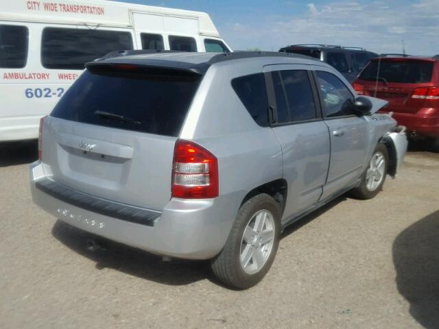 1J4NT4FB9AD601795 - 2010 JEEP COMPASS SP SILVER photo 4