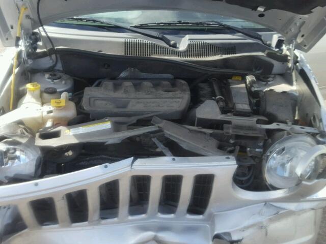 1J4NT4FB9AD601795 - 2010 JEEP COMPASS SP SILVER photo 7