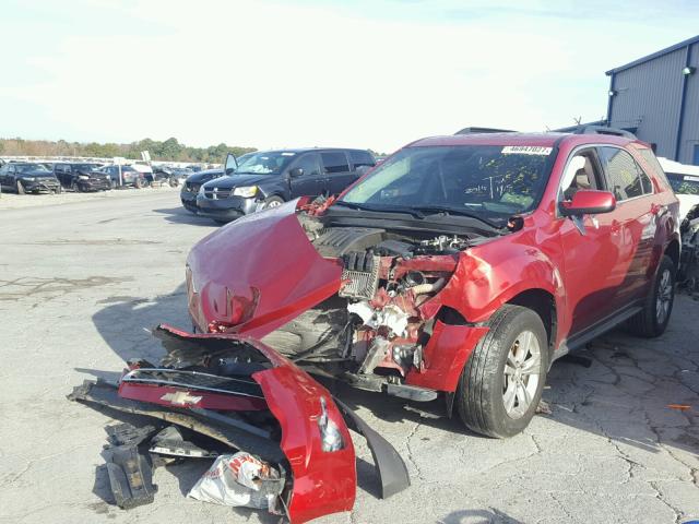 2GNALCEK3E6129394 - 2014 CHEVROLET EQUINOX LT MAROON photo 2