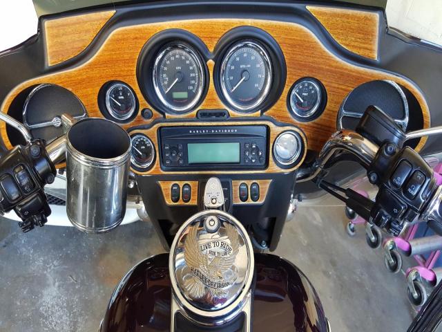 1HD1FC4137Y621119 - 2007 HARLEY-DAVIDSON FLHTCUI BURGUNDY photo 10