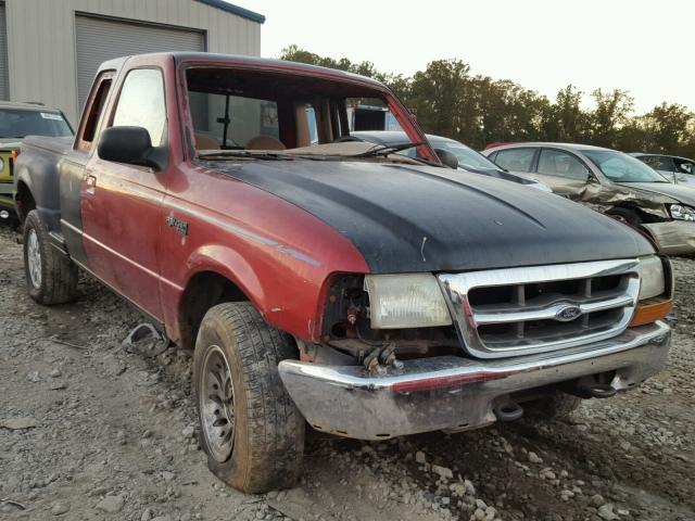 1FTZR15V9XPA72159 - 1999 FORD RANGER MAROON photo 1