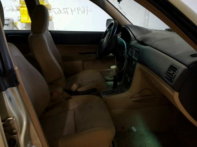 JF1SG63624H704849 - 2004 SUBARU FORESTER 2 GOLD photo 5