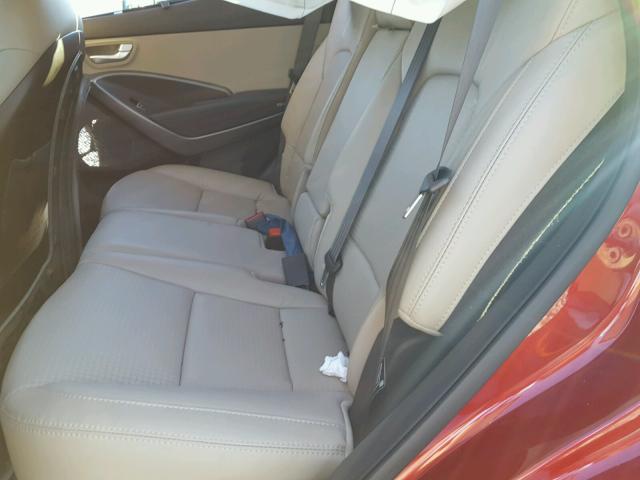 5XYZU3LB4EG129533 - 2014 HYUNDAI SANTA FE S 勃艮第红 照片 6