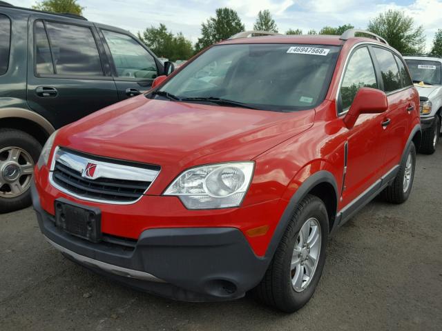 3GSCL33P19S539753 - 2009 SATURN VUE XE RED photo 2