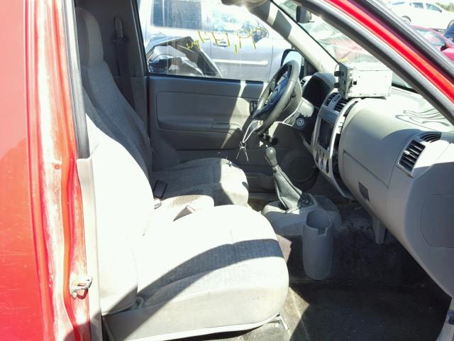 1GCCS249188211605 - 2008 CHEVROLET COLORADO L RED photo 5