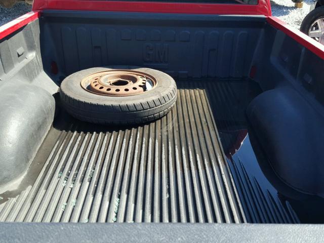 1GCCS249188211605 - 2008 CHEVROLET COLORADO L RED photo 6