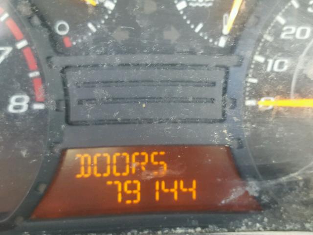 1GCCS249188211605 - 2008 CHEVROLET COLORADO L RED photo 8