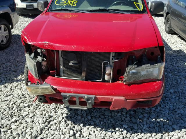 1GCCS249188211605 - 2008 CHEVROLET COLORADO L RED photo 9