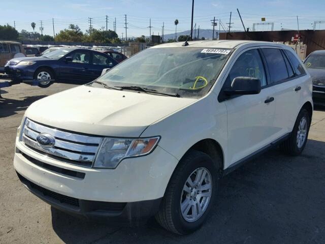 2FMDK36C57BA62285 - 2007 FORD EDGE SE WHITE photo 2