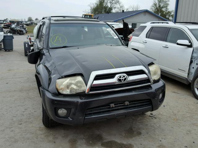 JTEZU14R678071429 - 2007 TOYOTA 4RUNNER SR BLACK photo 9