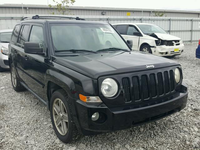 1J8FF48W67D377887 - 2007 JEEP PATRIOT LI BLACK photo 1