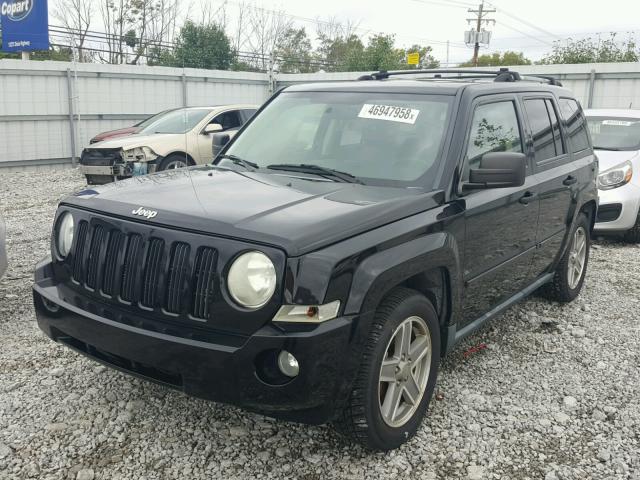 1J8FF48W67D377887 - 2007 JEEP PATRIOT LI BLACK photo 2