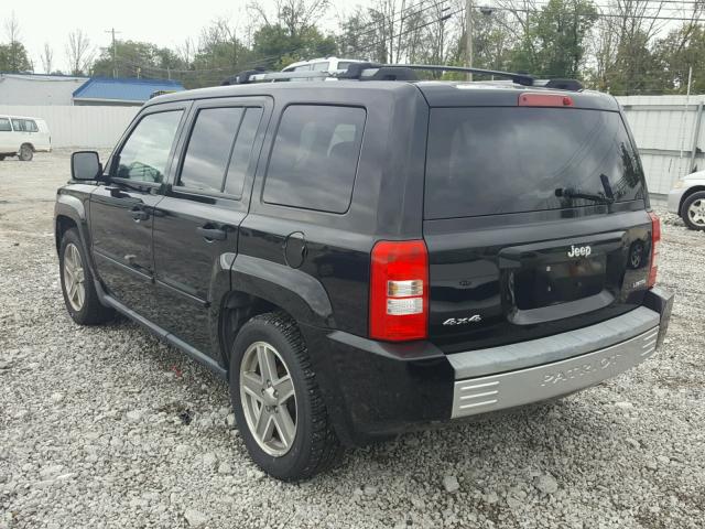 1J8FF48W67D377887 - 2007 JEEP PATRIOT LI BLACK photo 3