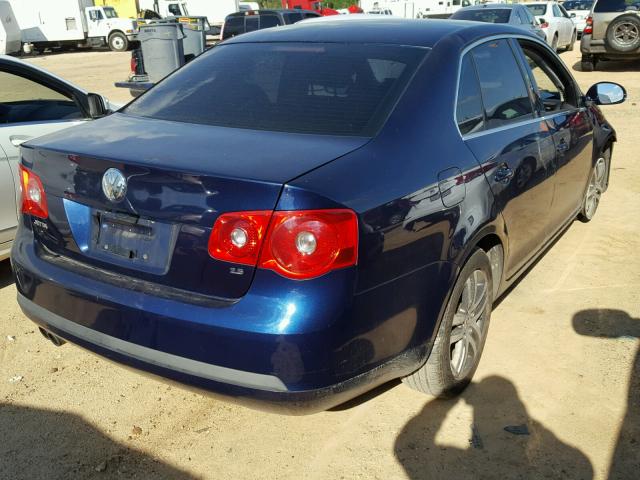 3VWRF71K96M684662 - 2006 VOLKSWAGEN JETTA 2.5 BLUE photo 4