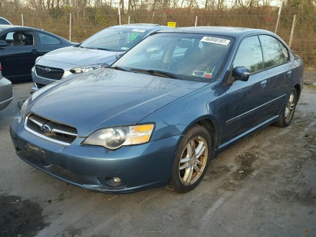 4S3BL626157215275 - 2005 SUBARU LEGACY 2.5 BLUE photo 2