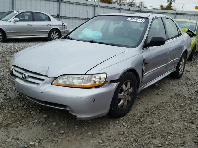 JHMCG56642C012718 - 2002 HONDA ACCORD EX SILVER photo 2