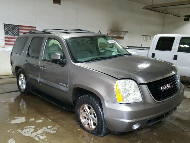 1GKFK13047J126196 - 2007 GMC YUKON GRAY photo 1