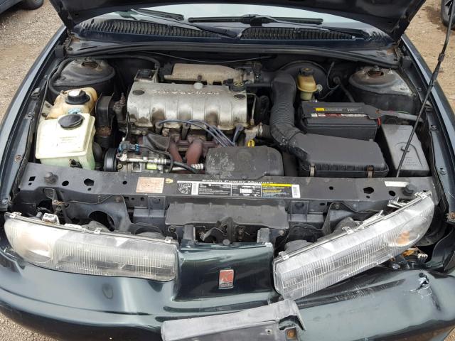 1G8ZH8287VZ288100 - 1997 SATURN SW1 GREEN photo 7