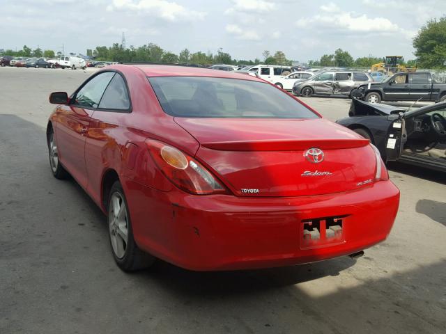 4T1CA38P14U008809 - 2004 TOYOTA CAMRY SOLA RED photo 3