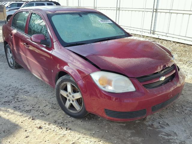 1G1AL55F777102489 - 2007 CHEVROLET COBALT RED photo 1