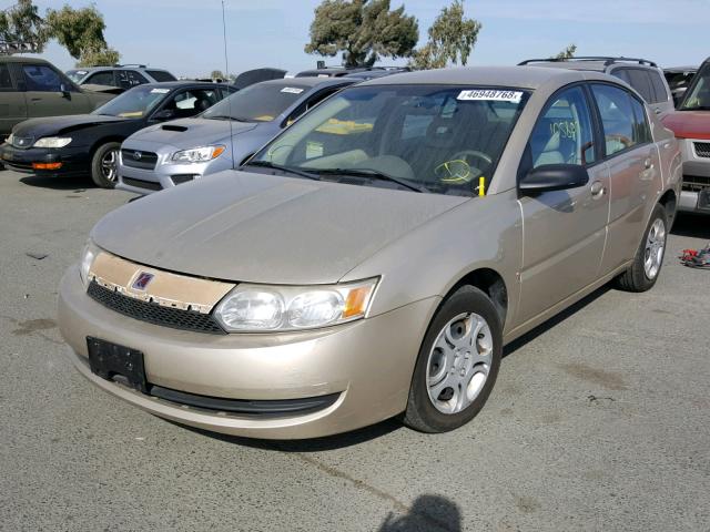 1G8AJ52F04Z135894 - 2004 SATURN ION LEVEL BEIGE photo 2