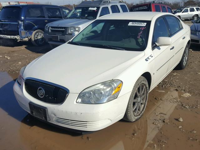 1G4HD57237U202244 - 2007 BUICK LUCERNE CX WHITE photo 2