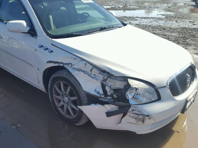 1G4HD57237U202244 - 2007 BUICK LUCERNE CX WHITE photo 9