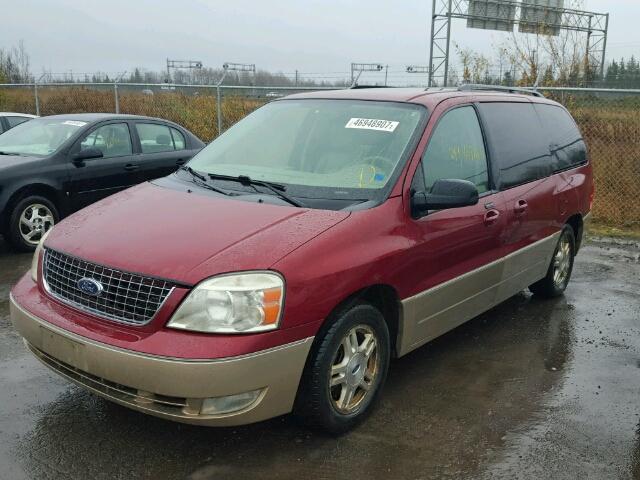 2FMDA58255BA51271 - 2005 FORD FREESTAR L BURGUNDY photo 2