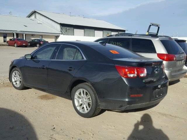 1G11C5SLXFF137347 - 2015 CHEVROLET MALIBU 1LT BLACK photo 3