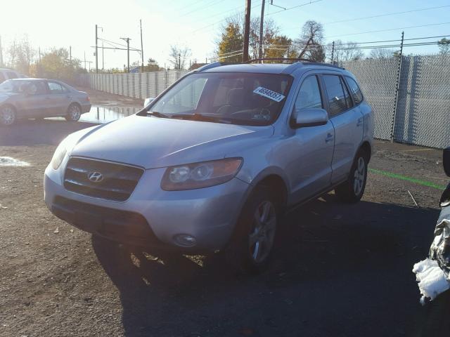 5NMSH13E97H080293 - 2007 HYUNDAI SANTA FE S SILVER photo 2