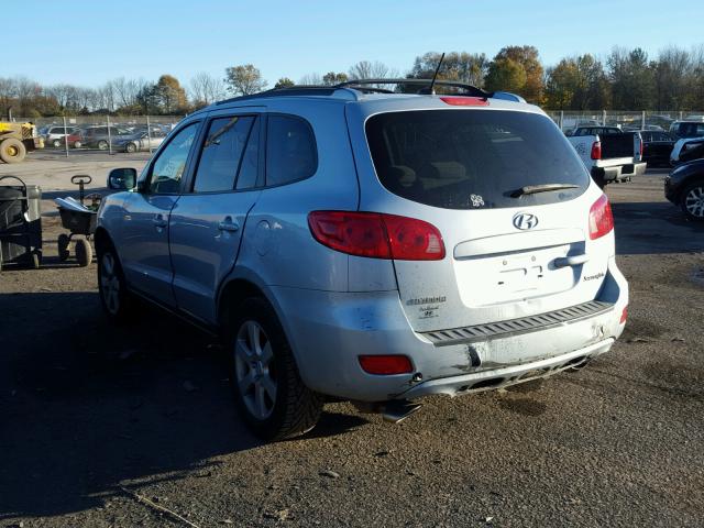 5NMSH13E97H080293 - 2007 HYUNDAI SANTA FE S SILVER photo 3